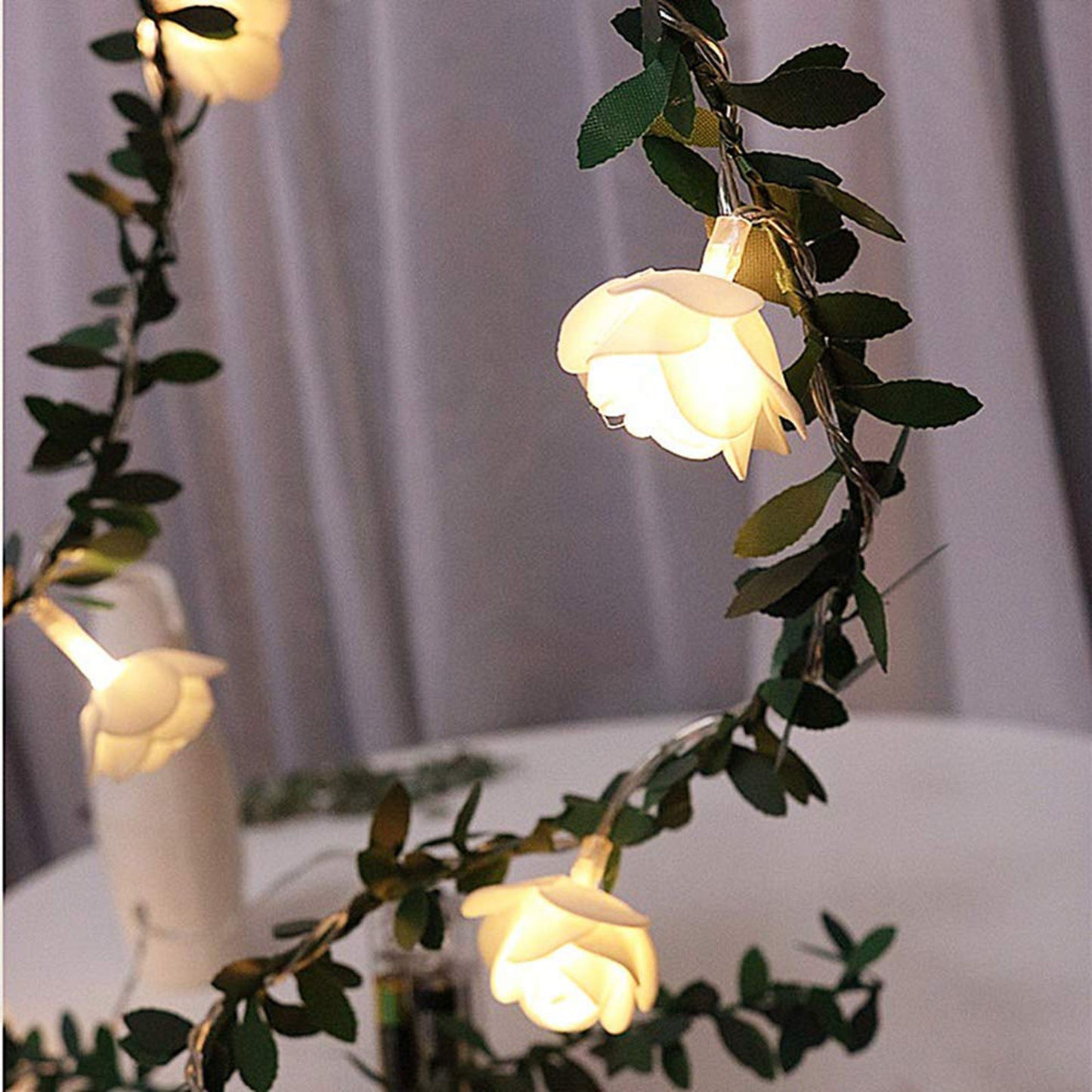 Rose Vine String Lights