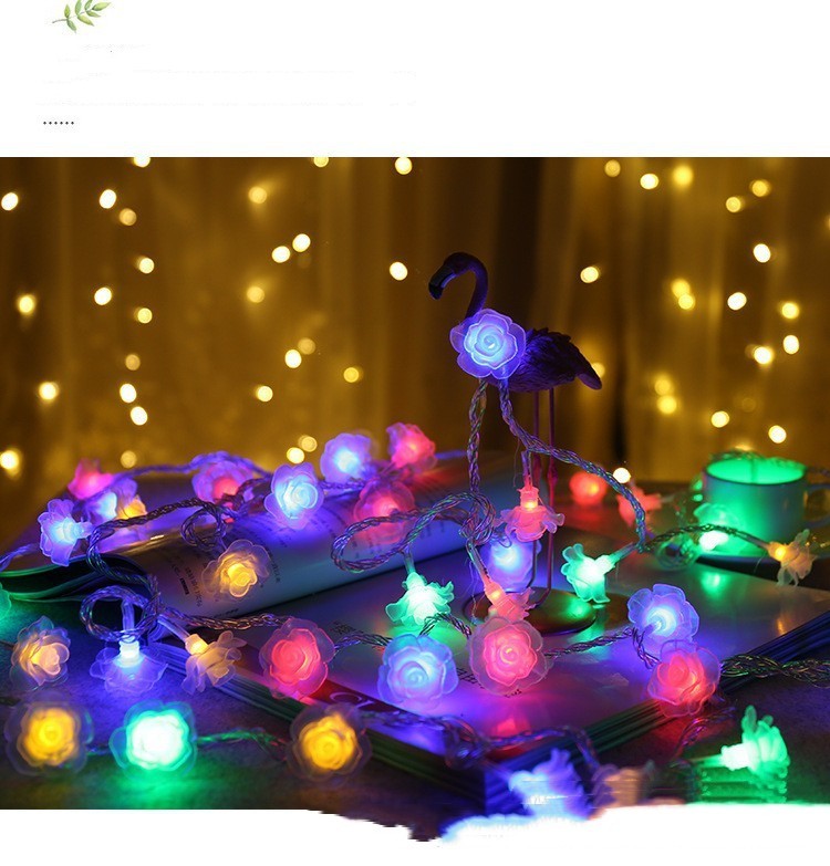 Floral String Lights