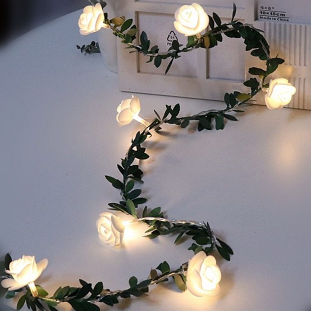 Rose Vine String Lights
