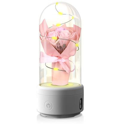 BloomSound: Bluetooth Speaker in Glass Dome