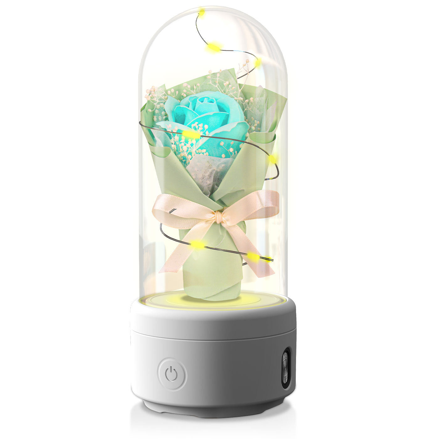 BloomSound: Bluetooth Speaker in Glass Dome