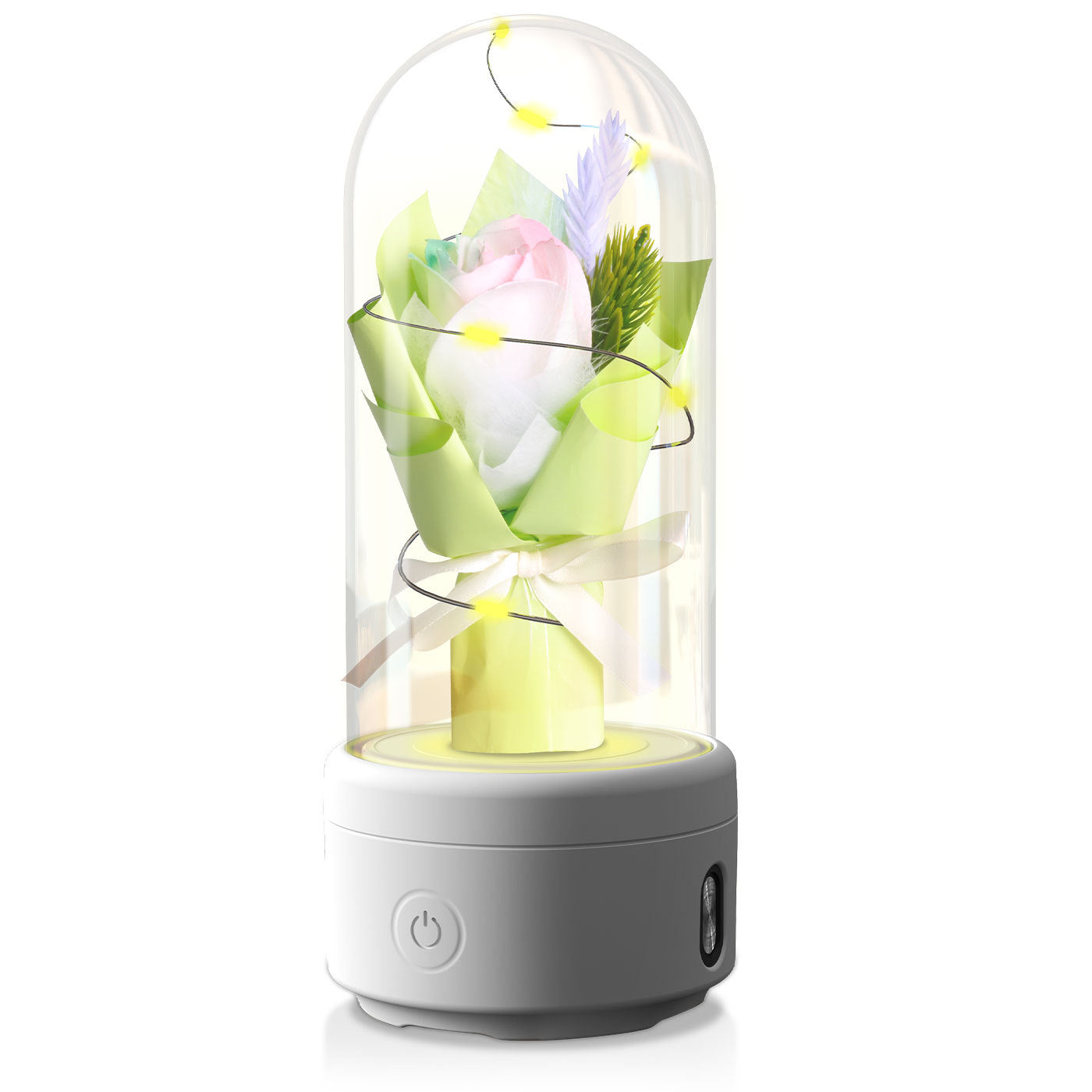 BloomSound: Bluetooth Speaker in Glass Dome
