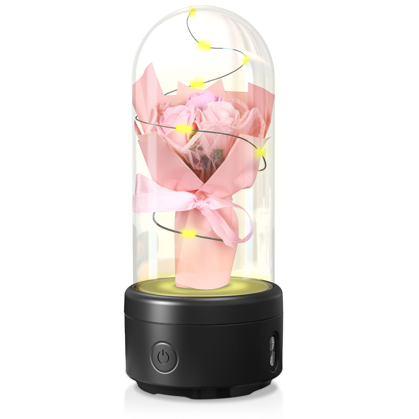 BloomSound: Bluetooth Speaker in Glass Dome