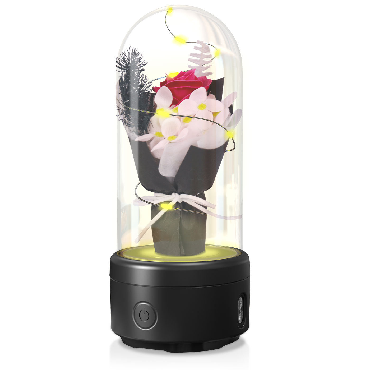 BloomSound: Bluetooth Speaker in Glass Dome